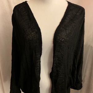Black cardigan